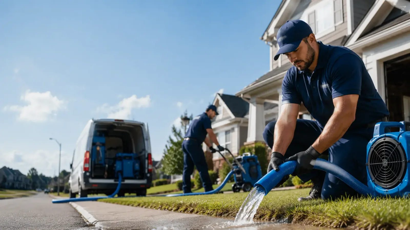 Flood Damage Restoration in Center Point, LA